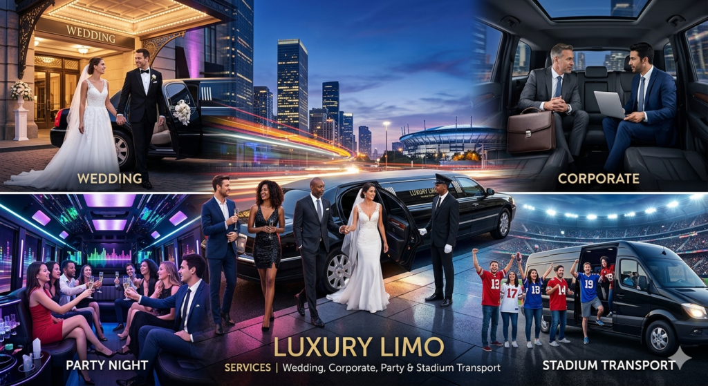 Luxury Limo Services | Wedding, Corporate & Party Transport