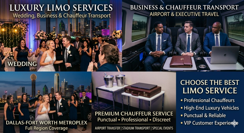 Luxury Limo Services | Wedding, Business & Chauffeur